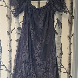 Elegant Lace Off-Shoulder Dress